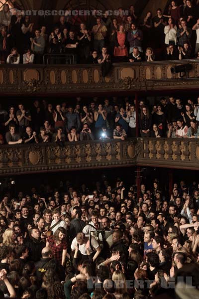 THE LUMINEERS - 2013-03-07 - PARIS - Le Trianon - Wesley Keith Schultz - Jeremiah Caleb Fraites - Neyla Pekarek - Ben Wahamaki - Stelth Ulvang